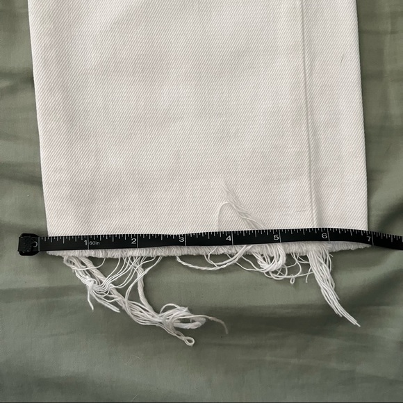 Rag & Bone White Relax Fit Distressed Jean - Picture 12 of 15